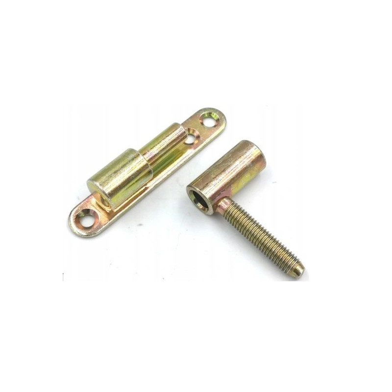 Zawias wkręcany regulowany 3D ocynk złoty