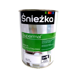Emalia ft.Supermal Śnieżka 0,8L  biały 9003