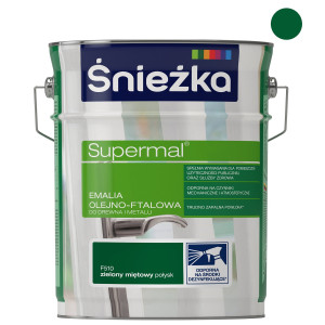 Emalia ft.Supermal Śnieżka 0,8L  zielona m F510