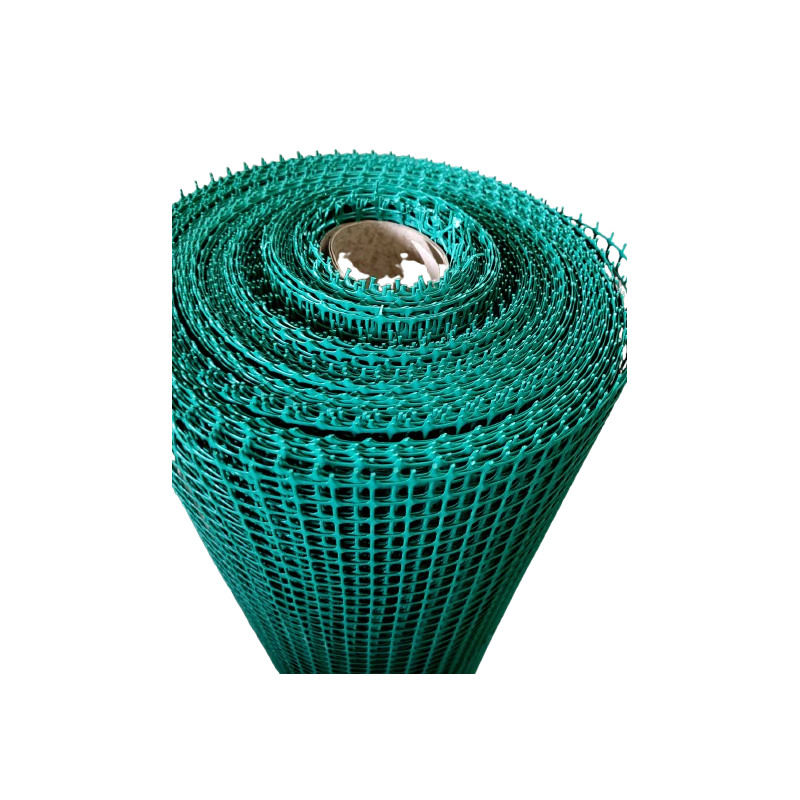 Siatka plastik  0.6x(50m) rabatowa zielona