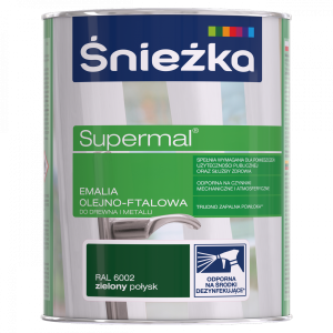 Emalia ft.Supermal Śnieżka 0,8L  zielona  6002