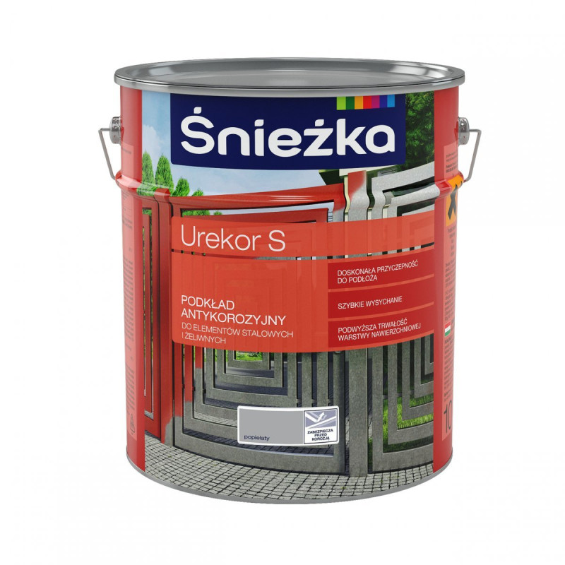 EmaliaFarba podkładowa popielaty UREKOR 1L