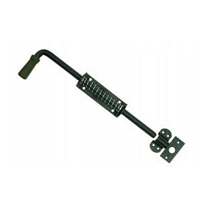 Zasuwa ryglowa 220mm wąski czarna