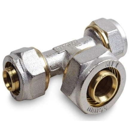 PEX Trójnik 16 skręcany