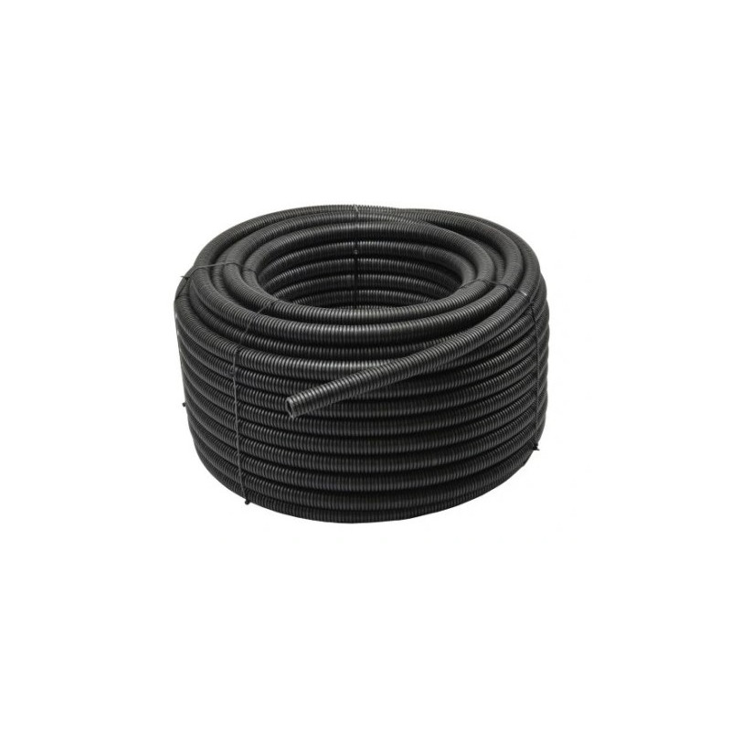 Rura gięta karbowana 20/15 z politylenu czarna(50)