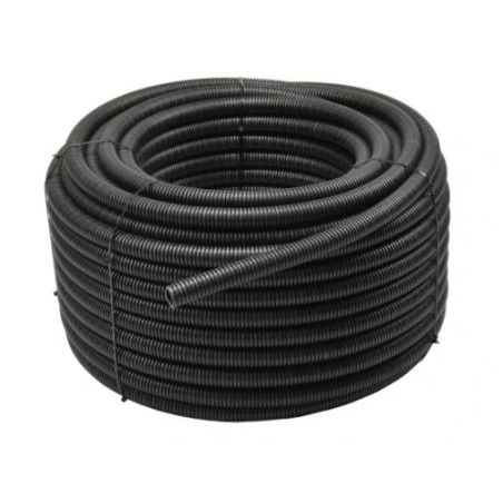 Rura gięta karbowana 20/15 z politylenu czarna(50)
