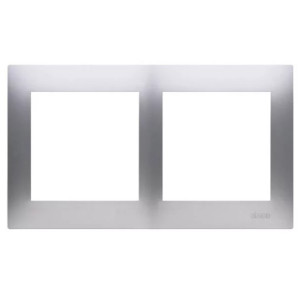 Ramka podwójna sreb. TAAJ