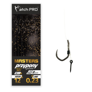 Przypony MF MASTERS SPIKE M19 Nr10/0,23 8szt  Mpr