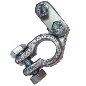 Zacisk akumulatora  ołowiany minus(-)