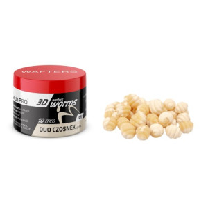3D WORMS WAFTERS DUO GARLIC 10mm 20g MATCHPRO