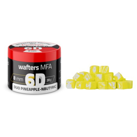 6D WAFTERS MFA DUO PINEAPPLE-NBUTYR 8x8mm 20g MATC
