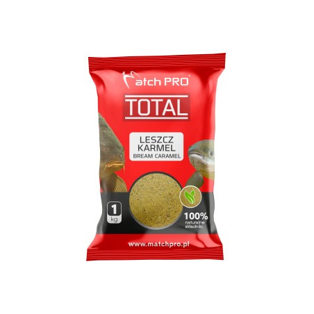 TOTAL LESZCZ KARMEL Zanęta MatchPro 1kg