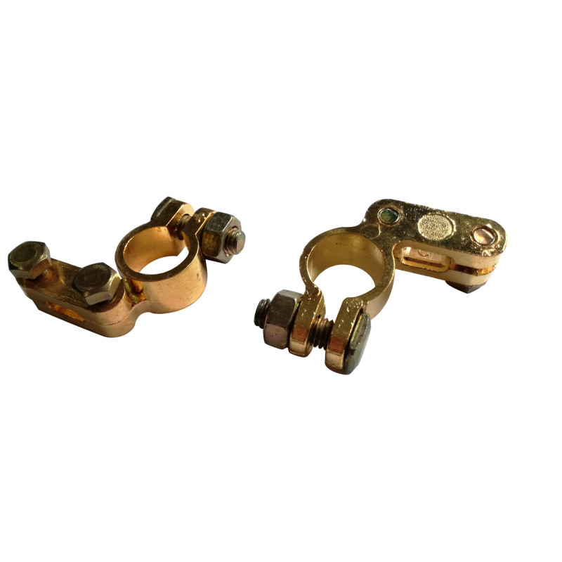 Zacisk akumulatora  mosiądz   ujemna