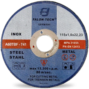 Tarcza    do przecinania stali    115x1,0  F-tech