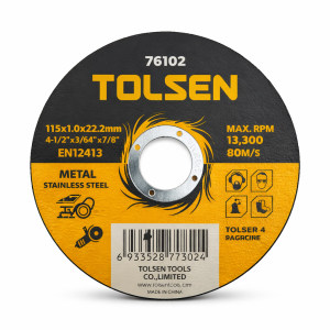 Tarcza    do przecinania stali    115x1,0  Tolsen