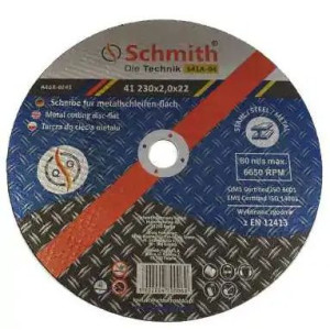 Tarcza    do przecinania stali    230x2,0   SCHMIT