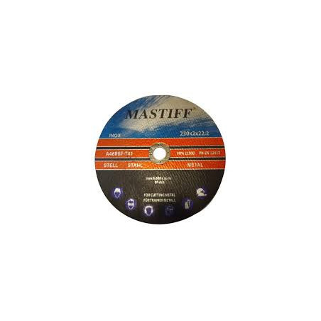 Tarcza    do przecinania stali    230x2.0 MASTIFF