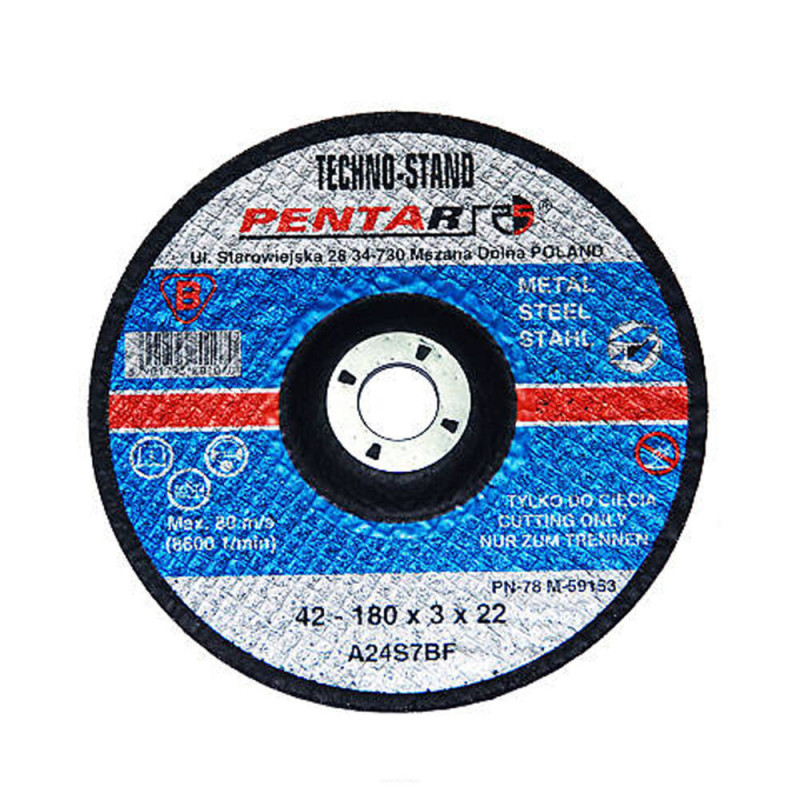 Tarcza    do przecinania stali    350x3,2 Pentar