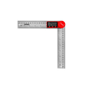Kątomierz cyfrowy 200mm stal nierdzewna PRO