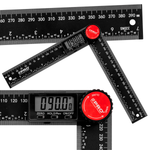 Kątomierz cyfrowy 200mm tworzywo sztuczne PRO