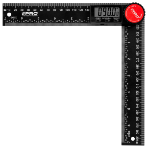 Kątomierz cyfrowy 200mm tworzywo sztuczne PRO