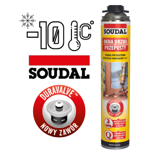 Piana pistoletowa  750ml   YELLOW ZIMOWA SOUDAL