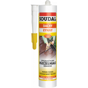 Silikon  DEKARSKI  BRĄZOWY  SOUDAL