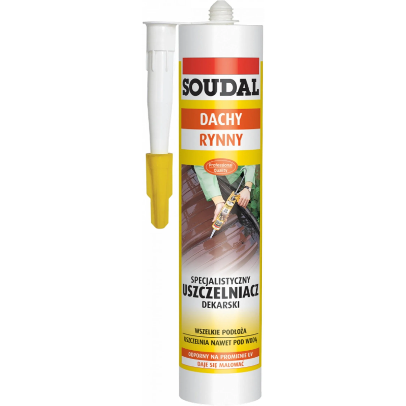 Silikon  DEKARSKI  BRĄZOWY  SOUDAL