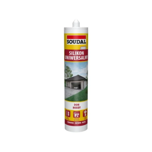 Silikon uniwersalny 280ml  bezbarwny  Soudal
