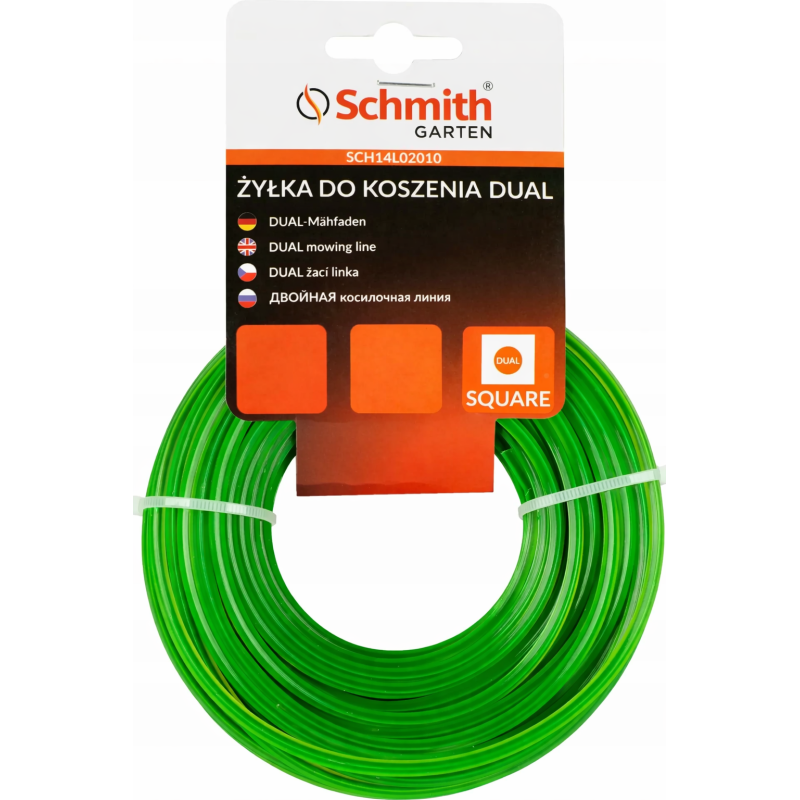 Żyłka do kosiarek kwadratowa 2.4/15m SCHMITH