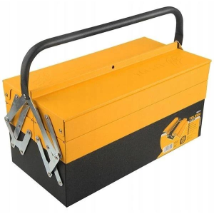 SKRZYNKA NARZĘDZ. METALOWA 495x200x295mm TOLSEN