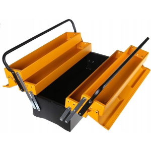 SKRZYNKA NARZĘDZ. METALOWA 495x200x295mm TOLSEN