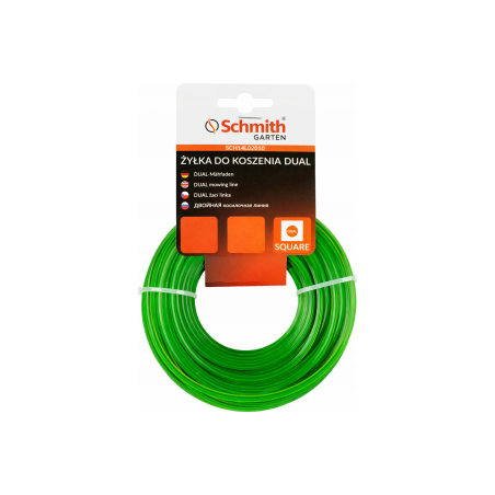Żyłka do kosiarek kwadratowa 2.0/15m SCHMITH