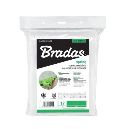 AGROWŁÓKNINA BIAŁA  1,1x 5m    17g./m2