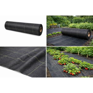 AGROWŁÓKNINA CZARNA  1,1  50gr/m2 (50)