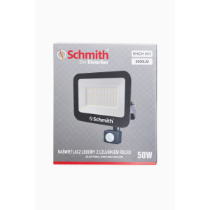 Lampa LED 50 W 5000 Lm czujnik ruchu SCHMITH