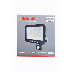 Lampa LED 100 W 10000 Lm czujnik ruchu SCHMITH