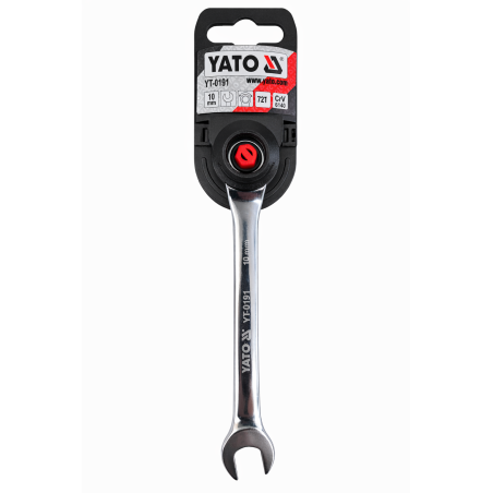 KLUCZ       PŁ.-OCZK.Z GRZECHOTKĄ  10mm YATO