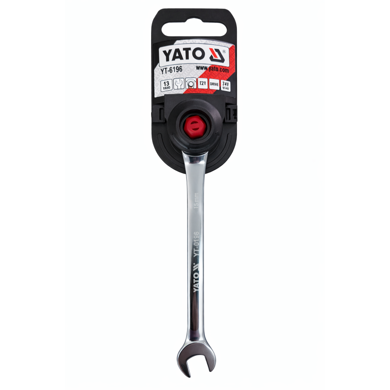 KLUCZ       PŁ.-OCZK.Z GRZECHOTKĄ  15mm YATO