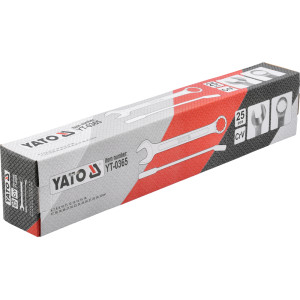 Klucze   płasko-oczkowe  6-32mm 25szt.  YATO