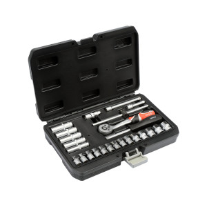 Zestaw  narzędziowy   25cz.1/4" Yato