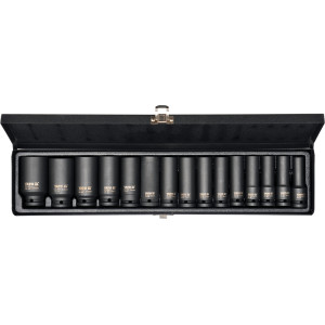 Nasadki udarowe długie 1/2" 15szt. /10-32/