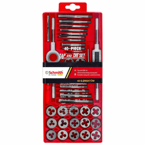Komplet narzynek i gwintowników SCHMITH 40 element