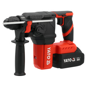 E Młotowiertarka udarowa 2,5 J 18V 4Ah  YATO
