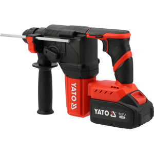 E Młotowiertarka udarowa 2,5 J 18V 4Ah  YATO