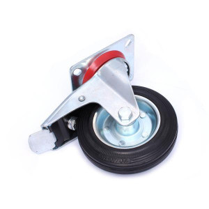 Koło 20cm podstawa obrotowa z blokadą
