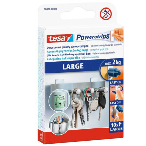 TESA Plastry samoprz.POWERSTRIPS 10szt.do 2kg DUŻE