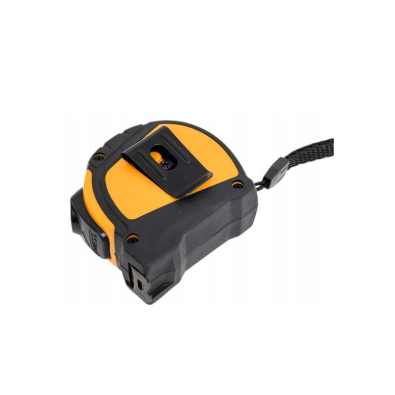 Miara zwijana TOLSEN 3 m – stalowa taśma, blokada, solidna