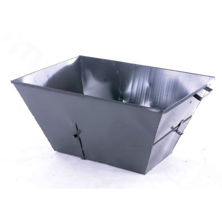 POJEMNIK WÓZKA PASZOWEGO OCYNKOWANY PROSTY – 180L | BLACHA 1,5 MM