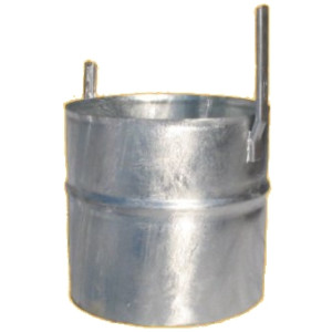 KOCIOŁ PARNIKA OCYNKOWANY – 100L | ŚREDNICA 53 CM | GŁĘBOKOŚĆ 52 CM